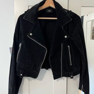 Vici Black Leather Jacket